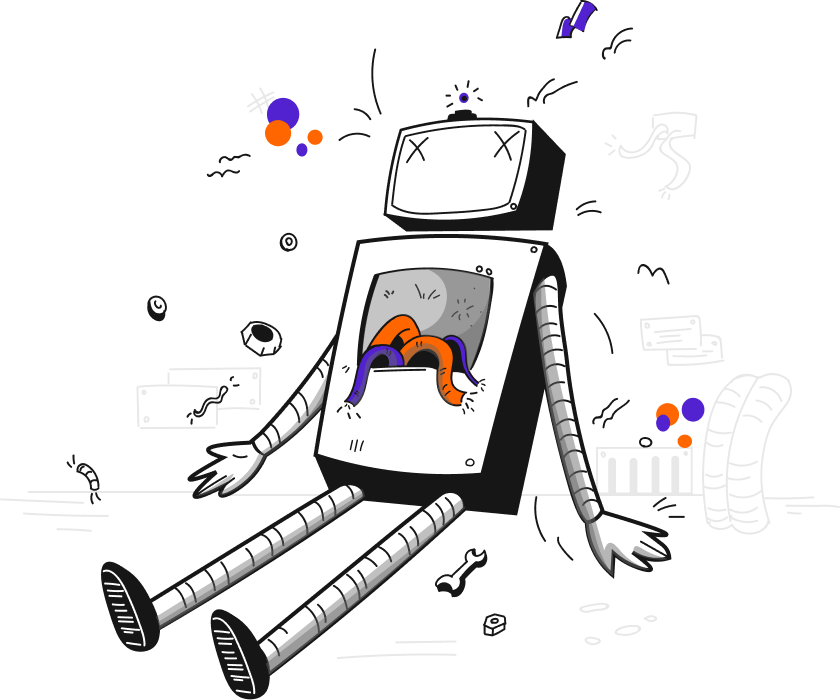 error colored